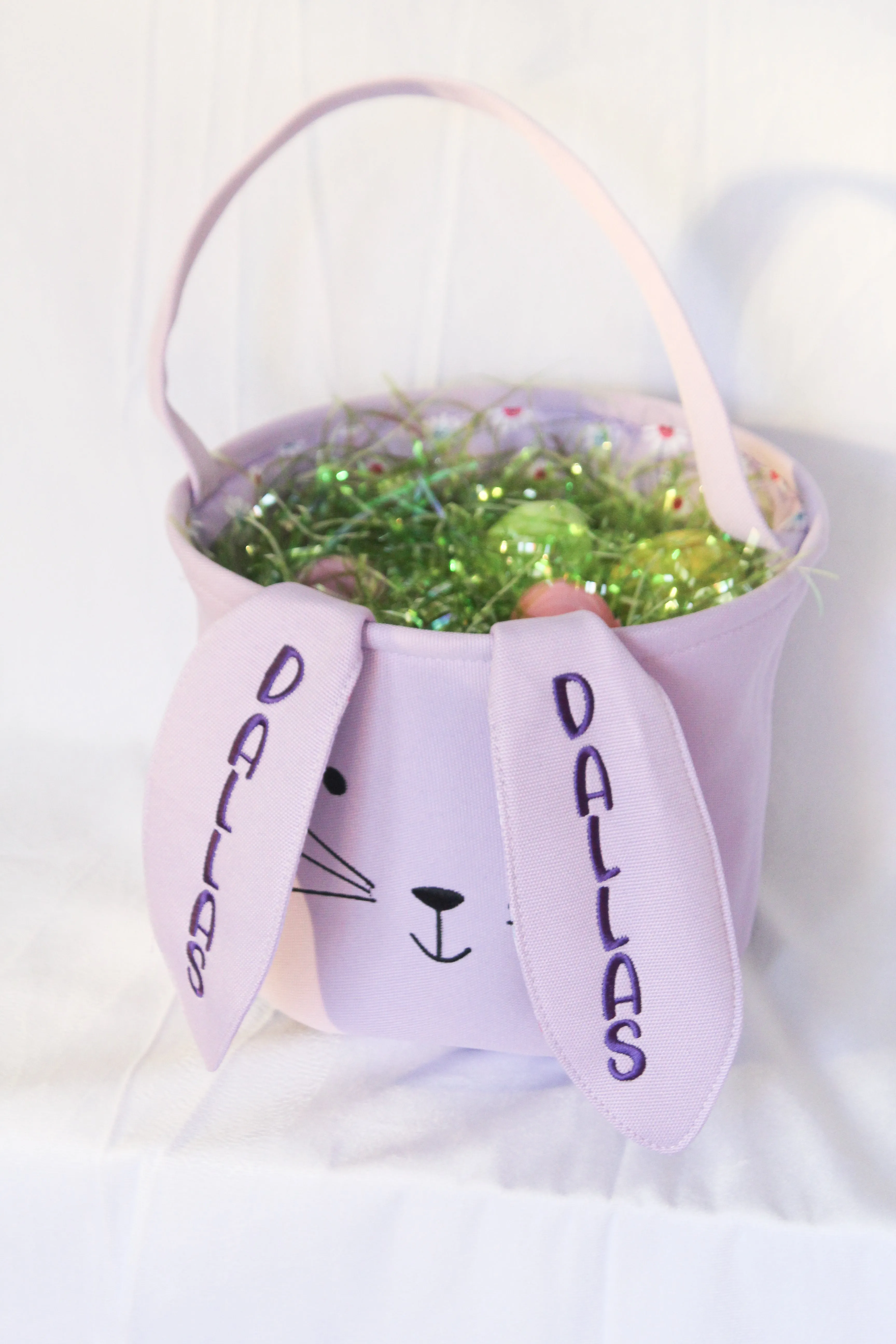 Personalized Kids Easter Bunny Basket