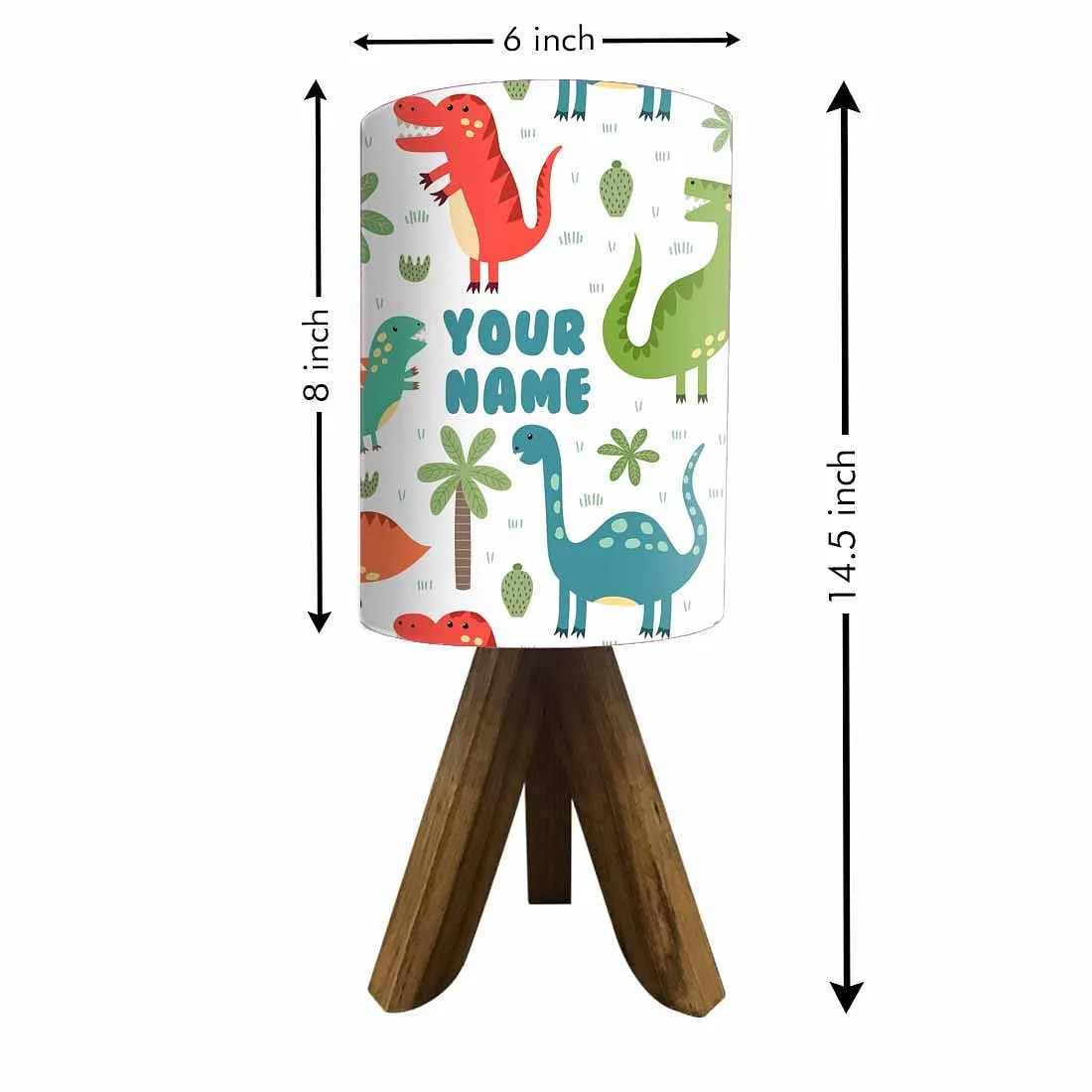 Personalized Lamp For Kids - Dinosour