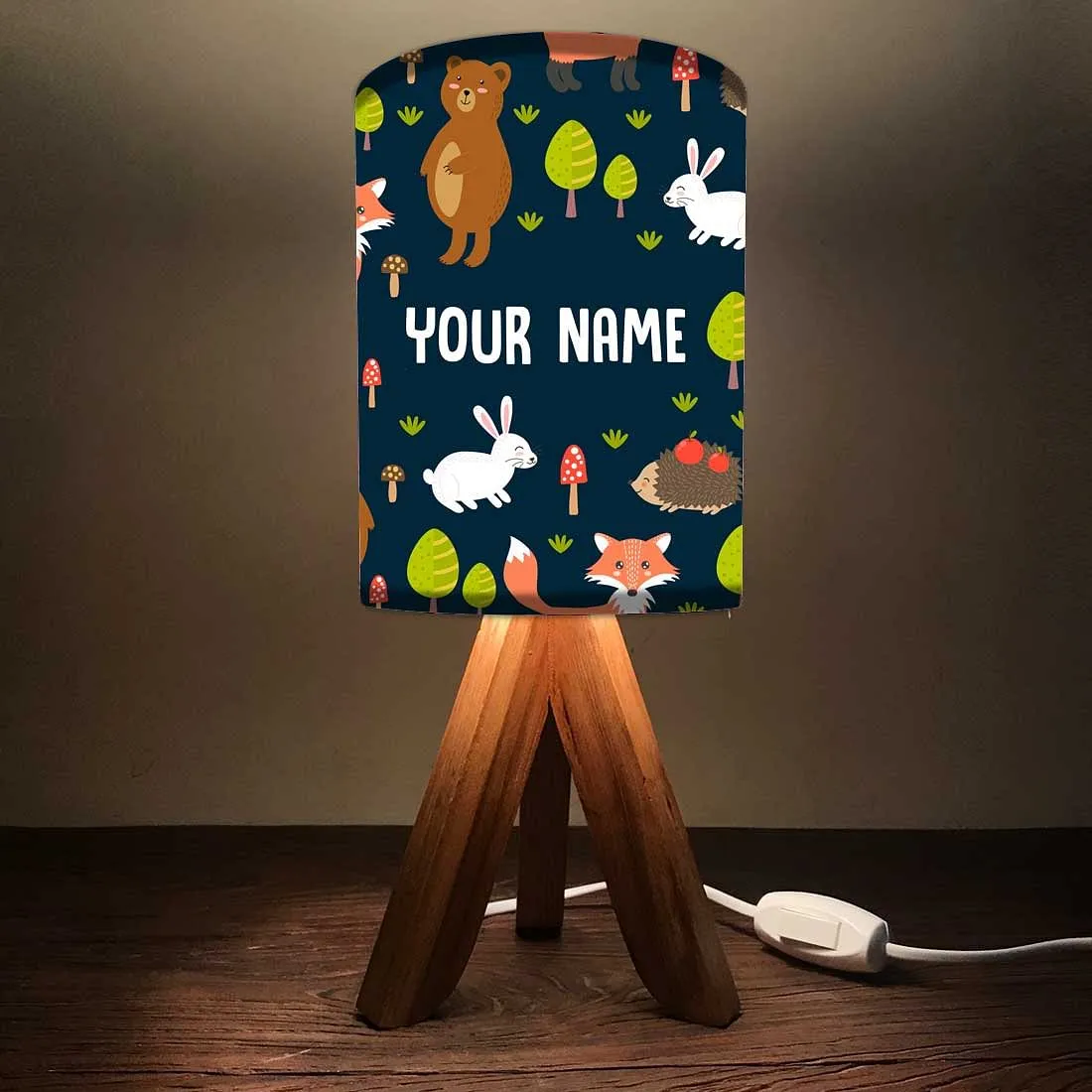 Personalized Night Lamp For Kids - Bear