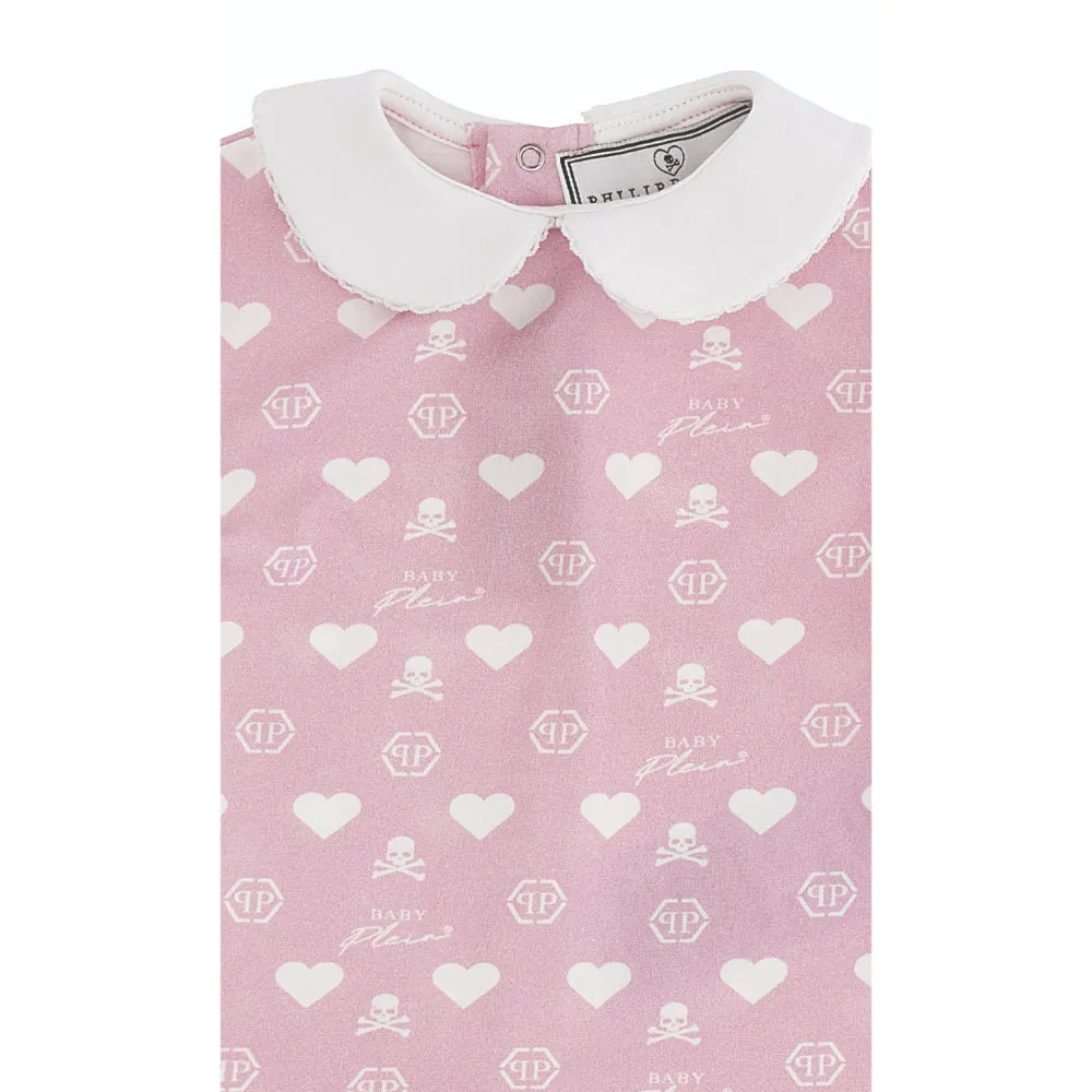 Philipp Plein Kids Pink Dress