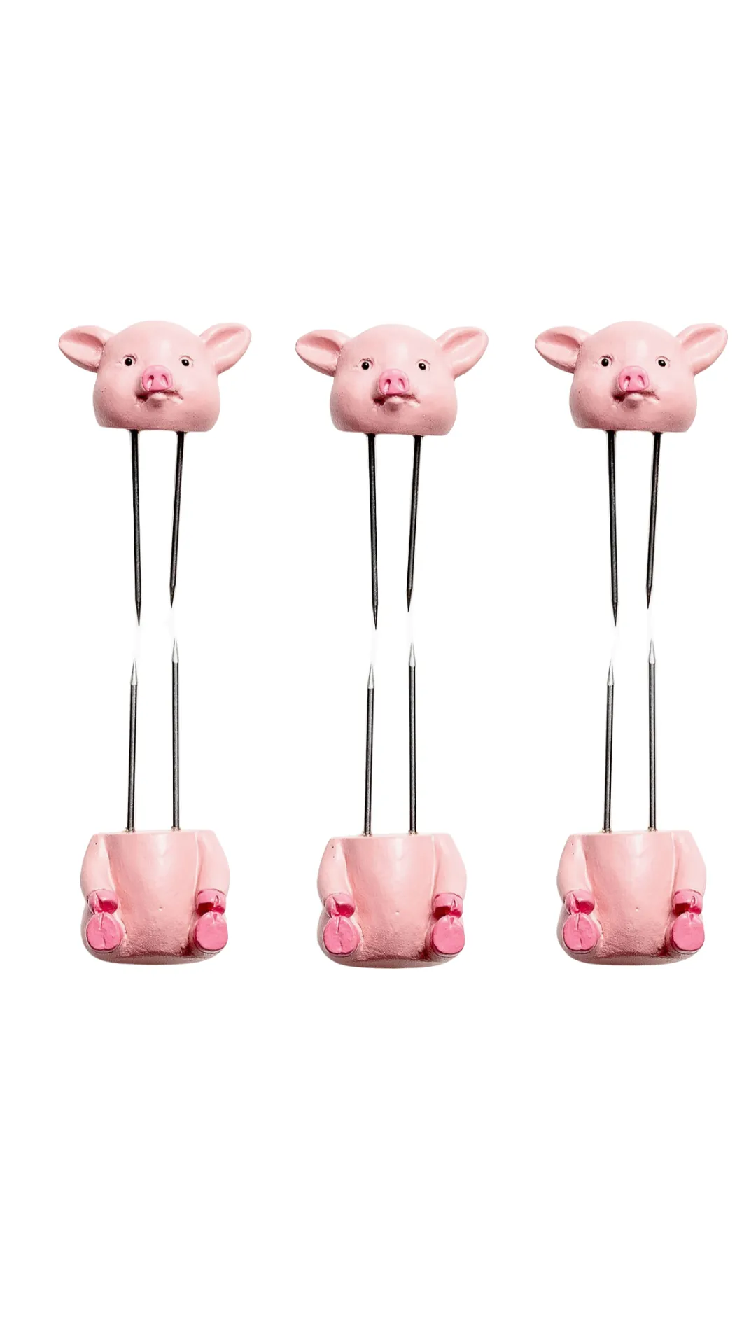 Piglets Corn Holders Set of 8