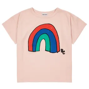 Pink Rainbow T-shirt for Kids by Bobo Choses