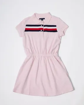 Pique Dress (Kids) - Pink