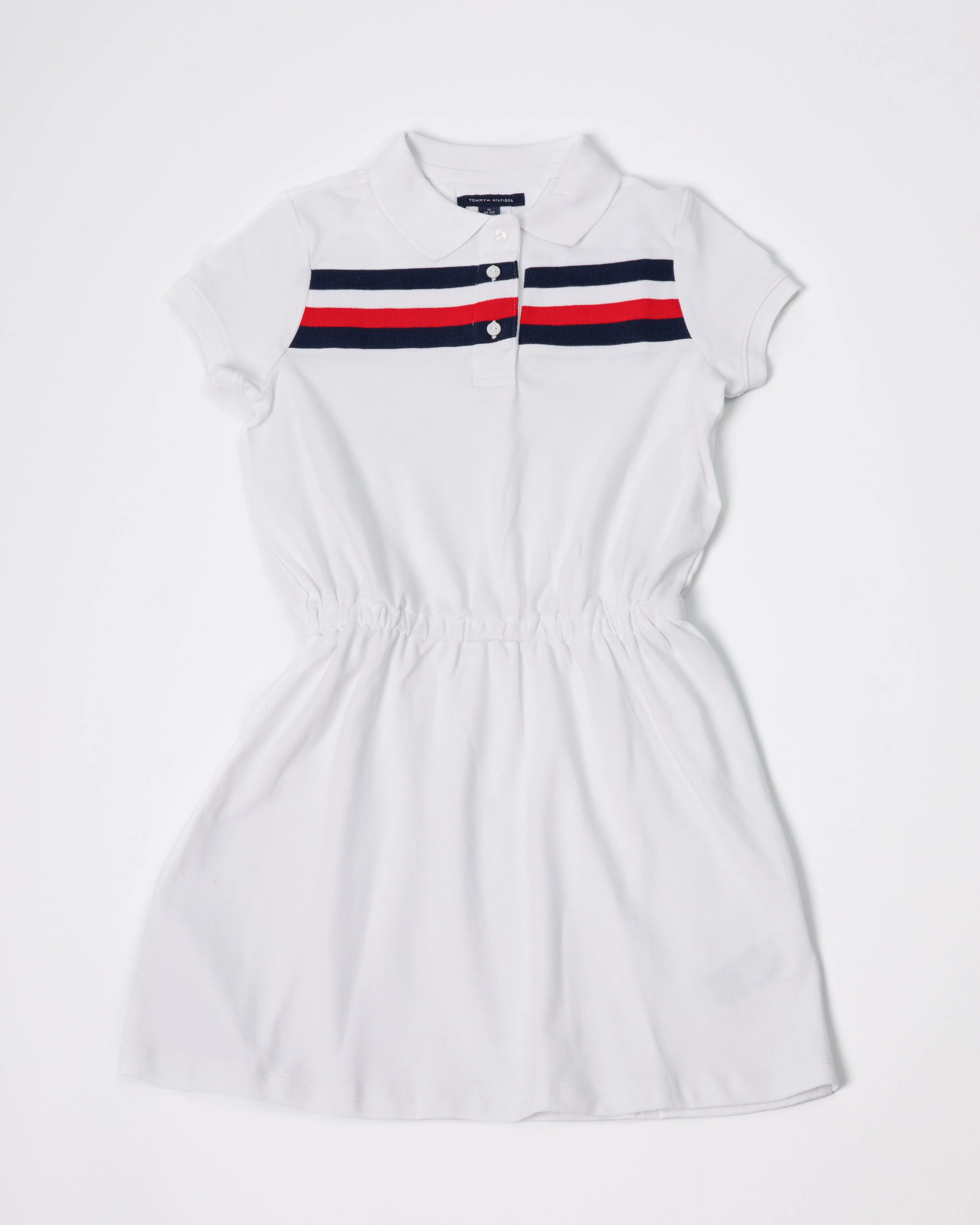 Pique Dress (Kids) - White