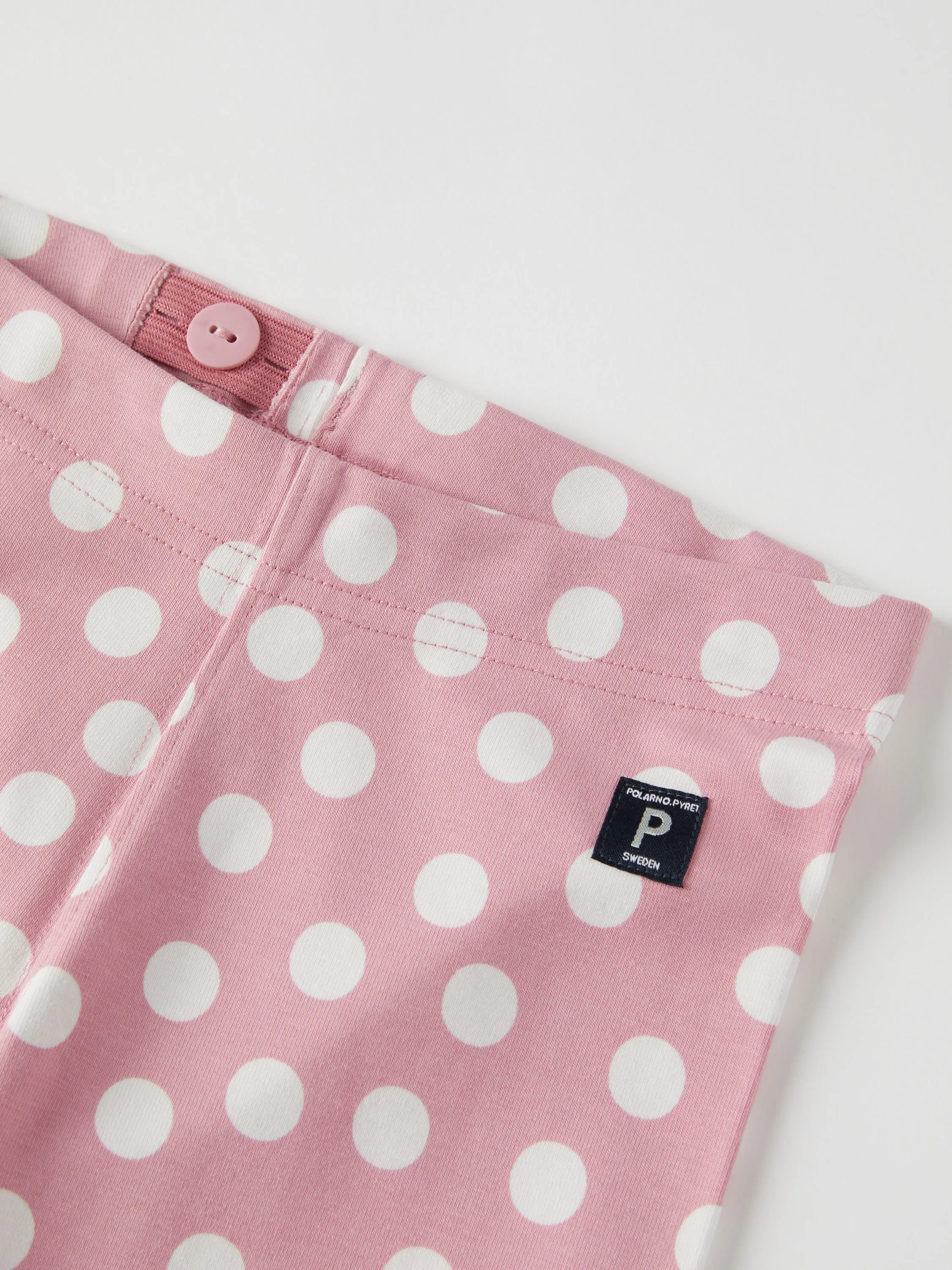 Polka Dot Print Kids Leggings