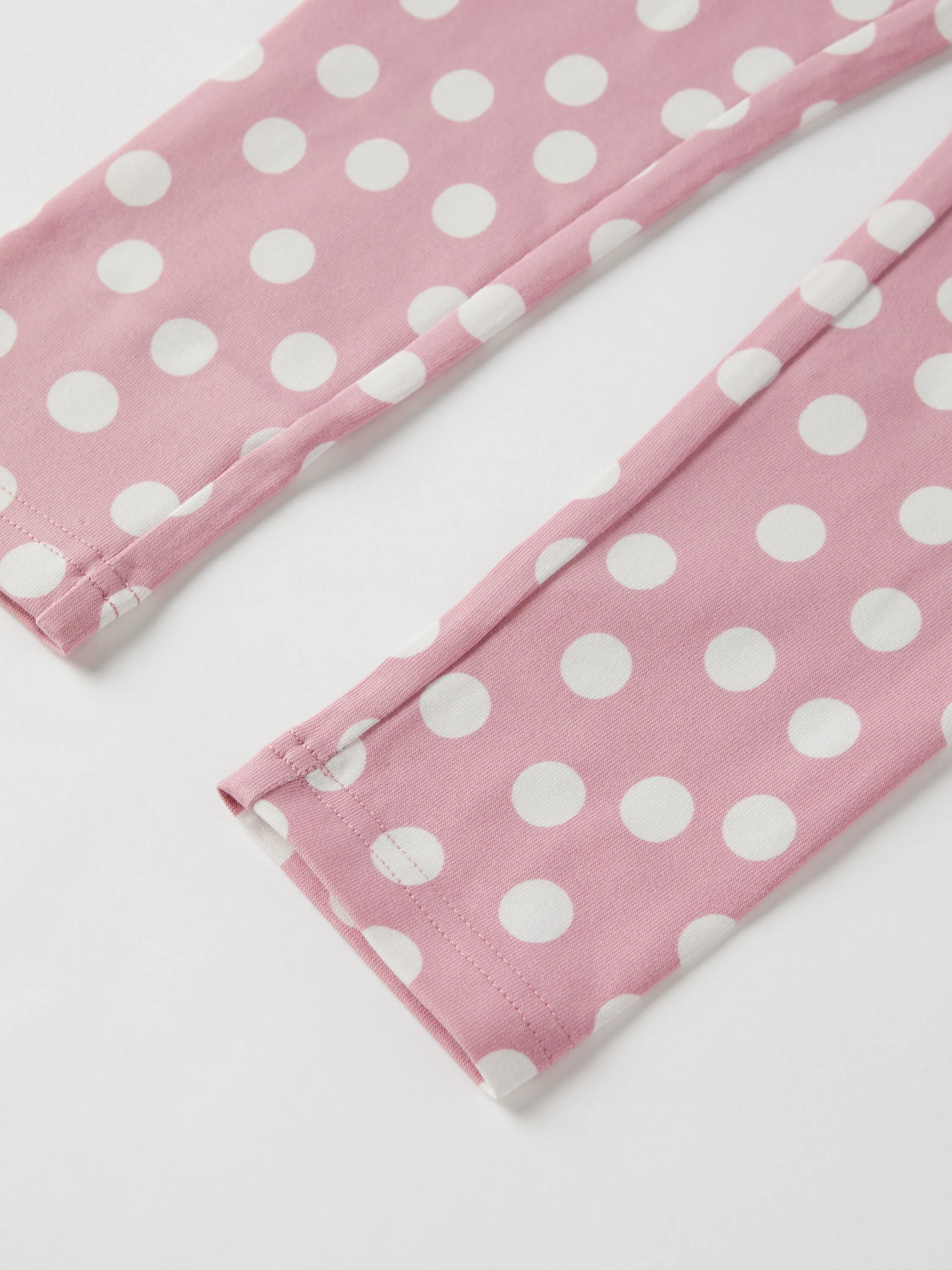 Polka Dot Print Kids Leggings