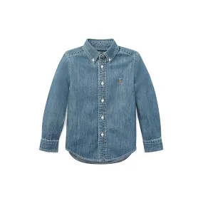 Polo Ralph Lauren Kids Cotton Chambray Shirt (Toddler/Little Kids)