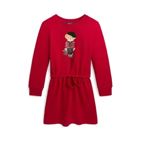 Polo Ralph Lauren Kids Polo Bear Fleece Dress (Toddler/Little Kids)