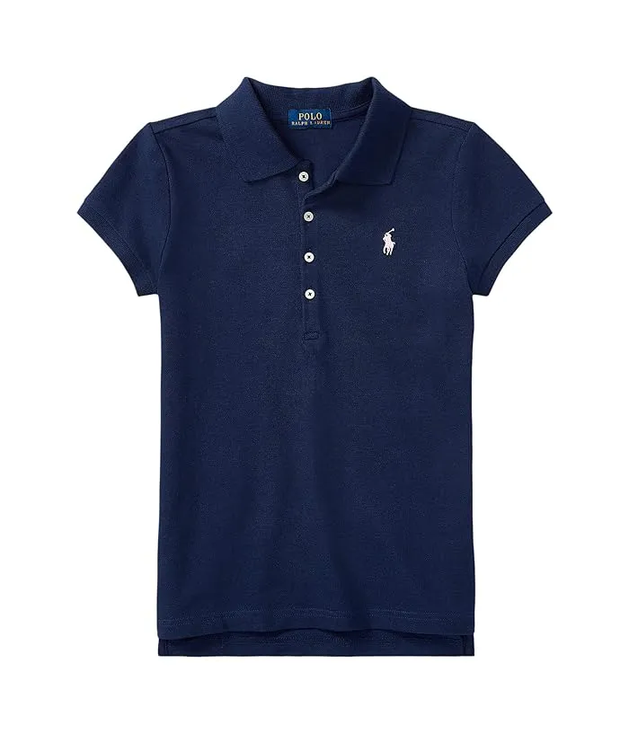 Polo Ralph Lauren Kids Short Sleeve Mesh Polo Shirt (Big Kids)