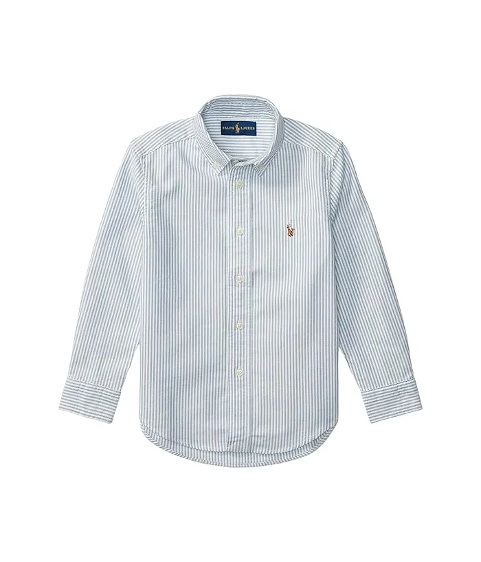 Polo Ralph Lauren Kids Striped Cotton Oxford Shirt (Little Kids)