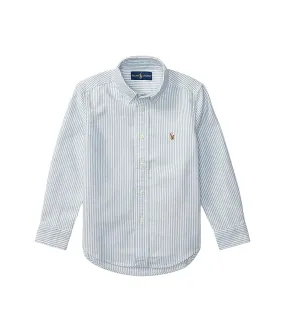 Polo Ralph Lauren Kids Striped Cotton Oxford Shirt (Little Kids)