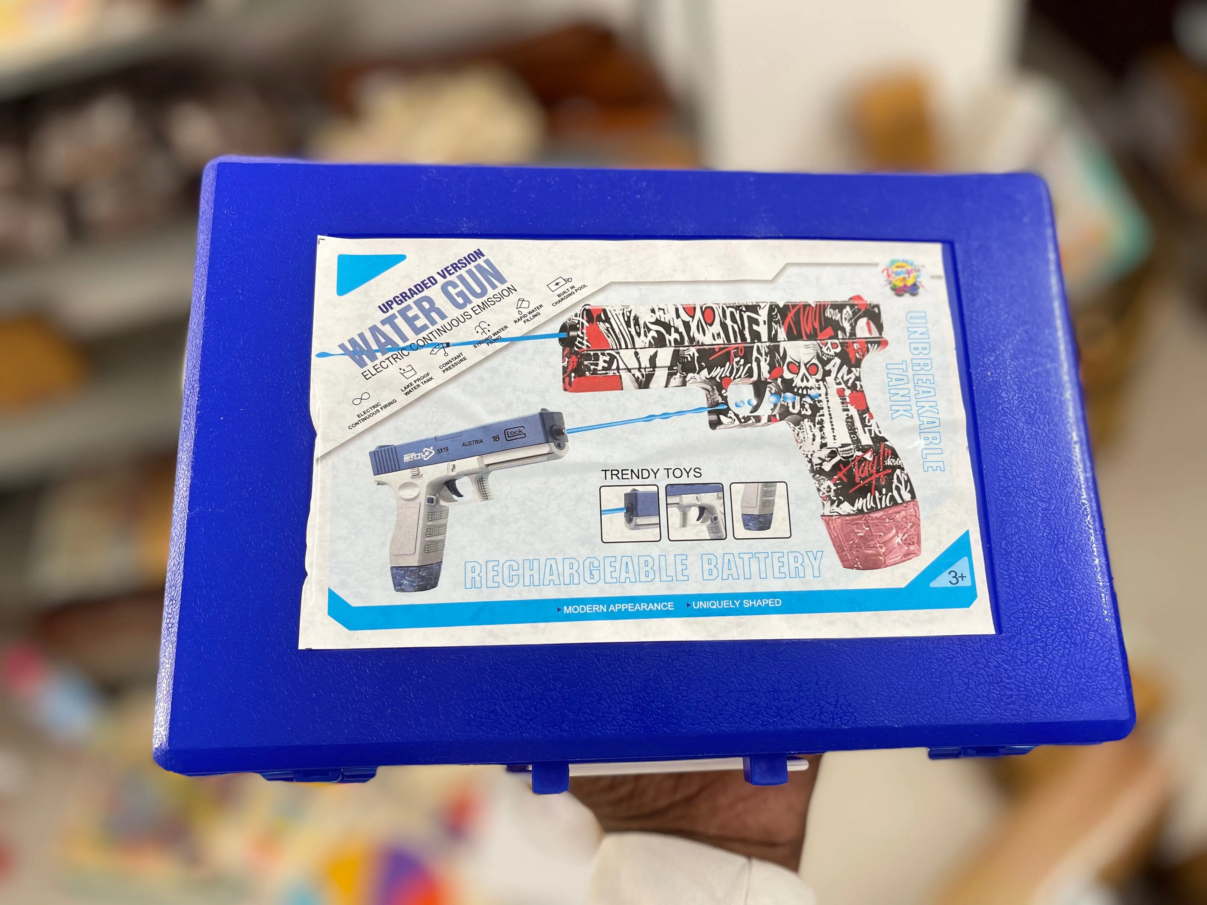 High Pressure Electric Water Gun with Random Color Sent