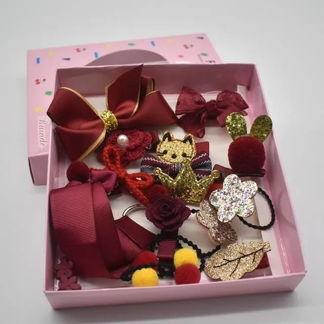 Bejeweled Princess Hair Accessories Gift Box