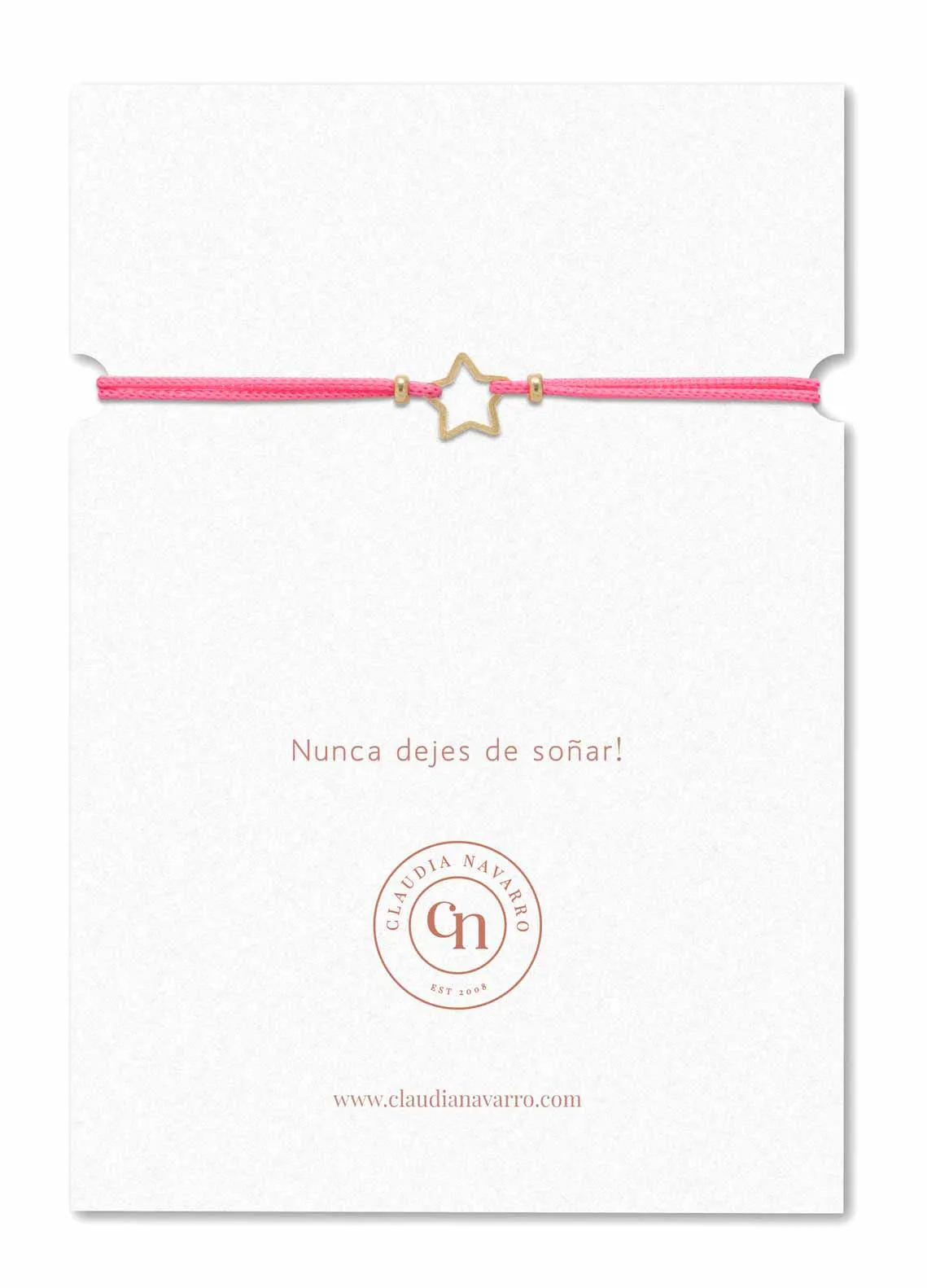 Pulsera Hilo Kids Estrella - Gold