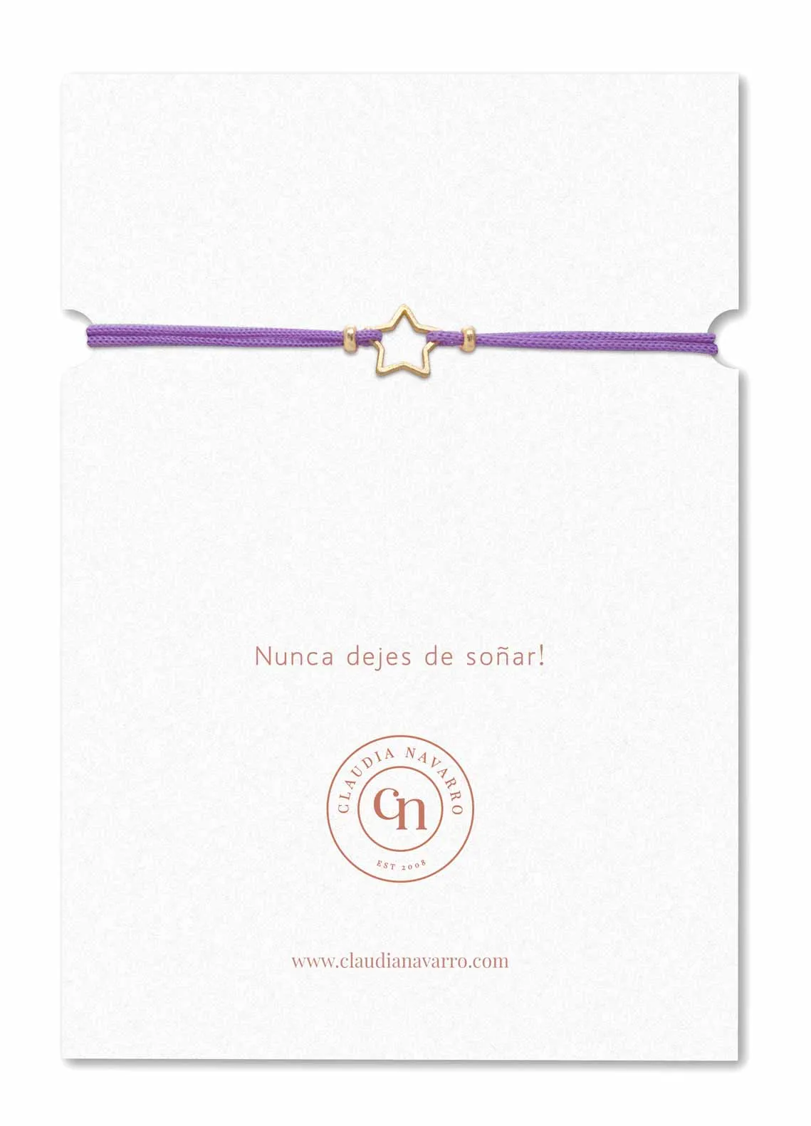 Pulsera Hilo Kids Estrella - Gold