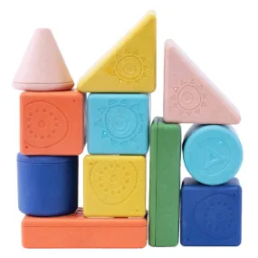 Beginner's Set of Rattling Stacking Blocks