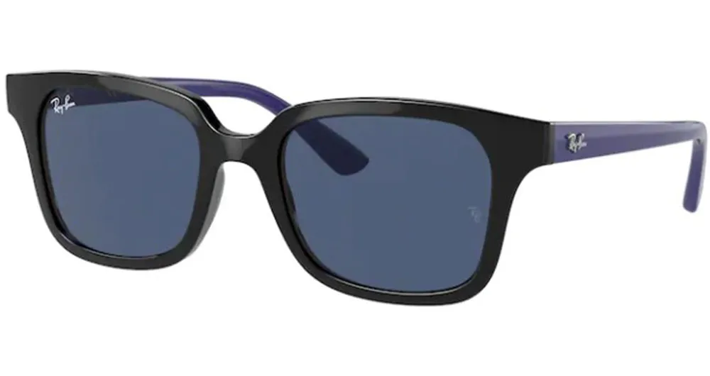 Ray Ban RJ9071S 712080 Sunglasses Youth Kids Black/Dark Blue 48-18-130