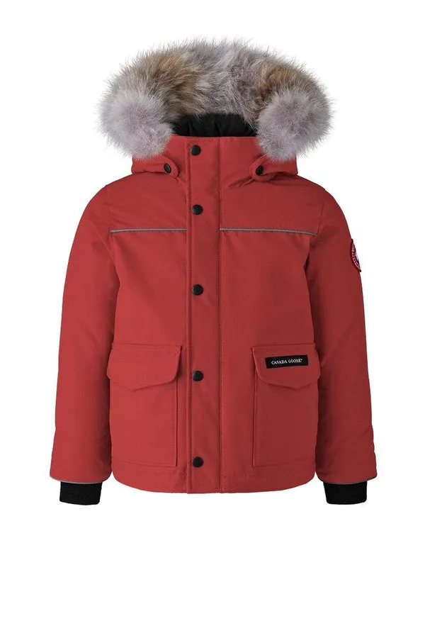 Red Lynx Kids Parka with Down Fill by Canada Goose