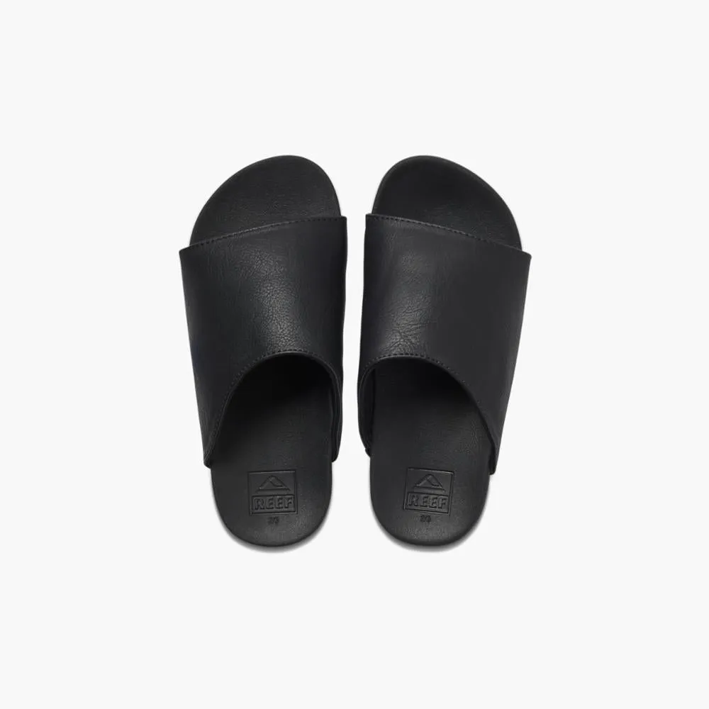 Reef  Kids Cushion Slide Black M