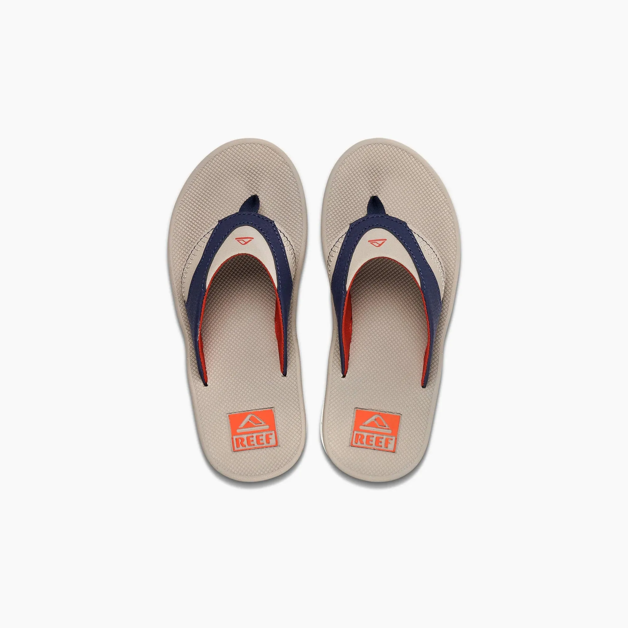 Reef Kids Fanning Taupe Navy