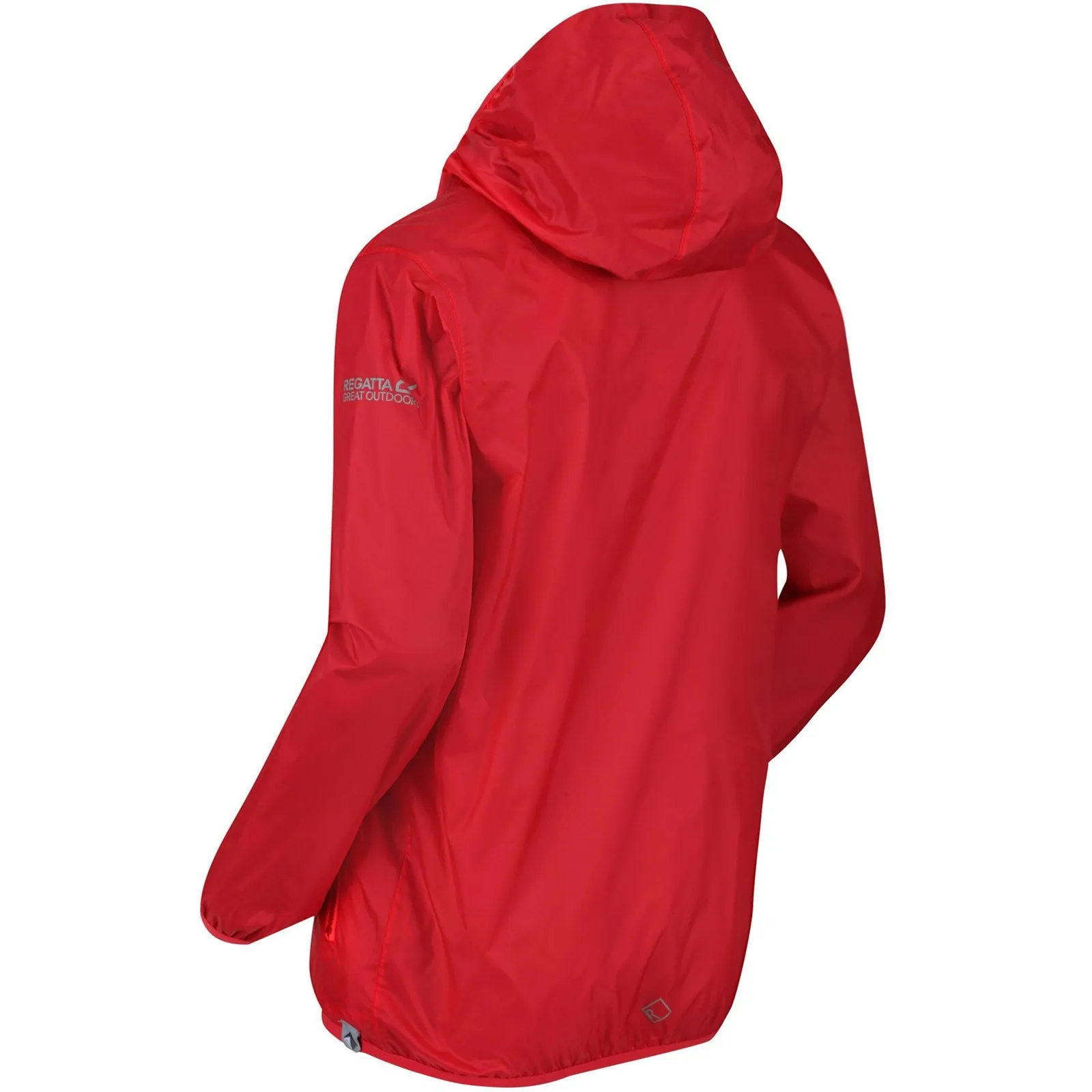 Regatta Kids Lever II Waterproof Packaway Walking Jacket - Coral