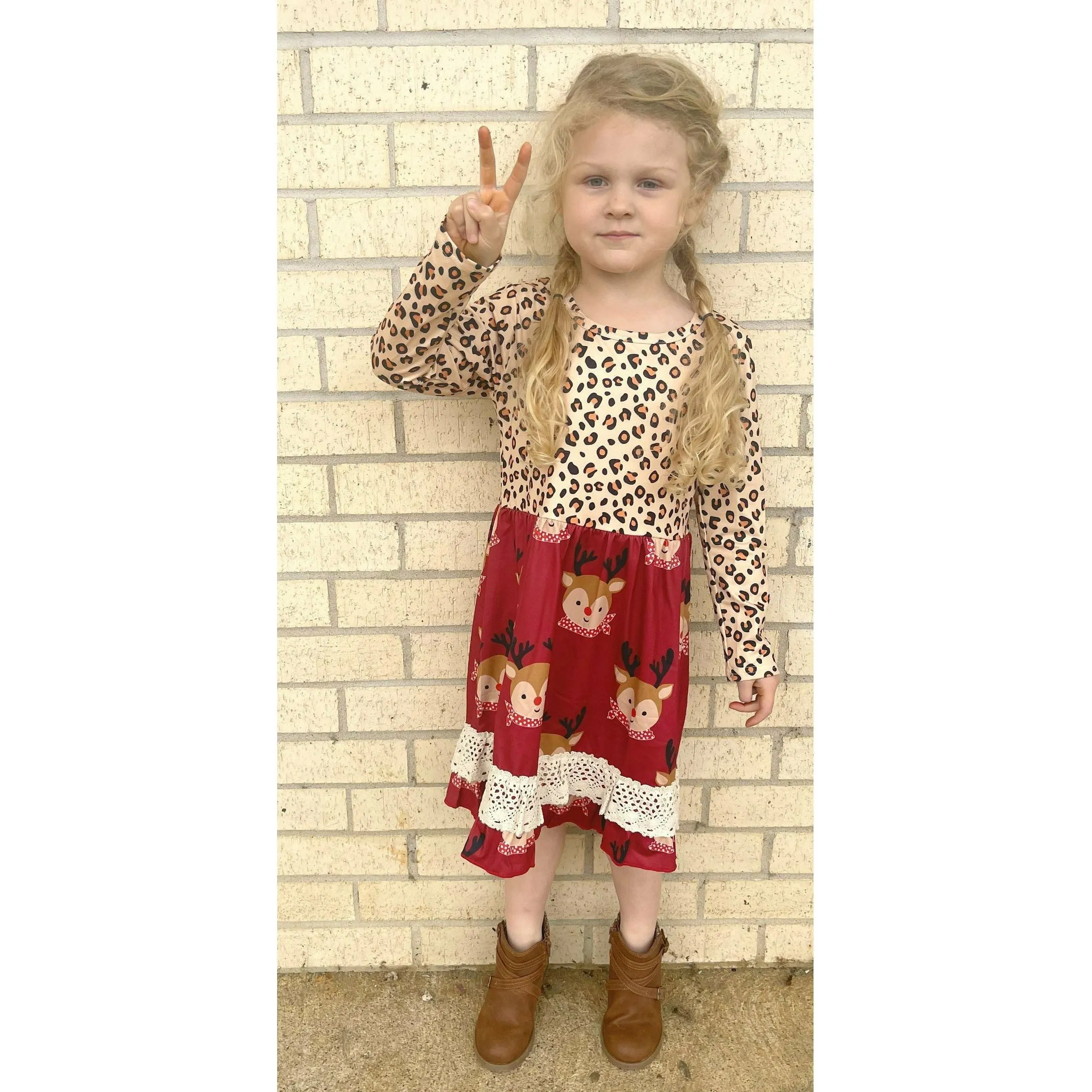 Children's Reindeer Dress