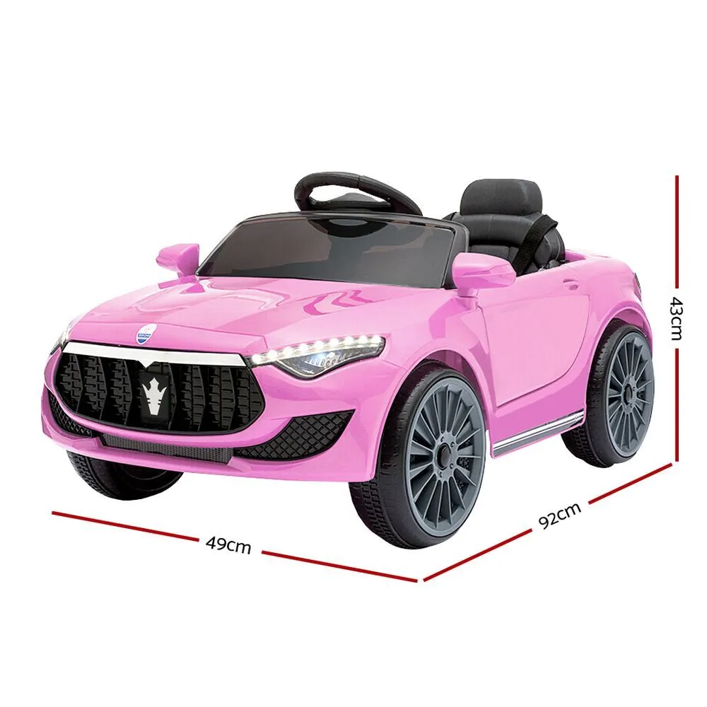 Rigo Maserati Kids Ride On Car -  Pink