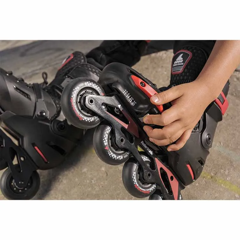 Rollerblade Apex Black Kids Skates