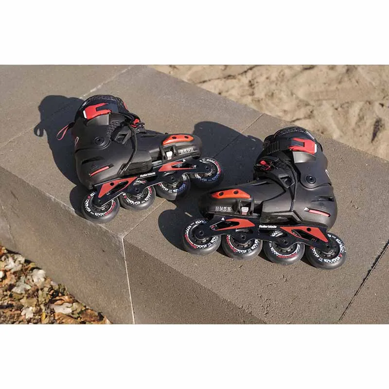 Rollerblade Apex Black Kids Skates