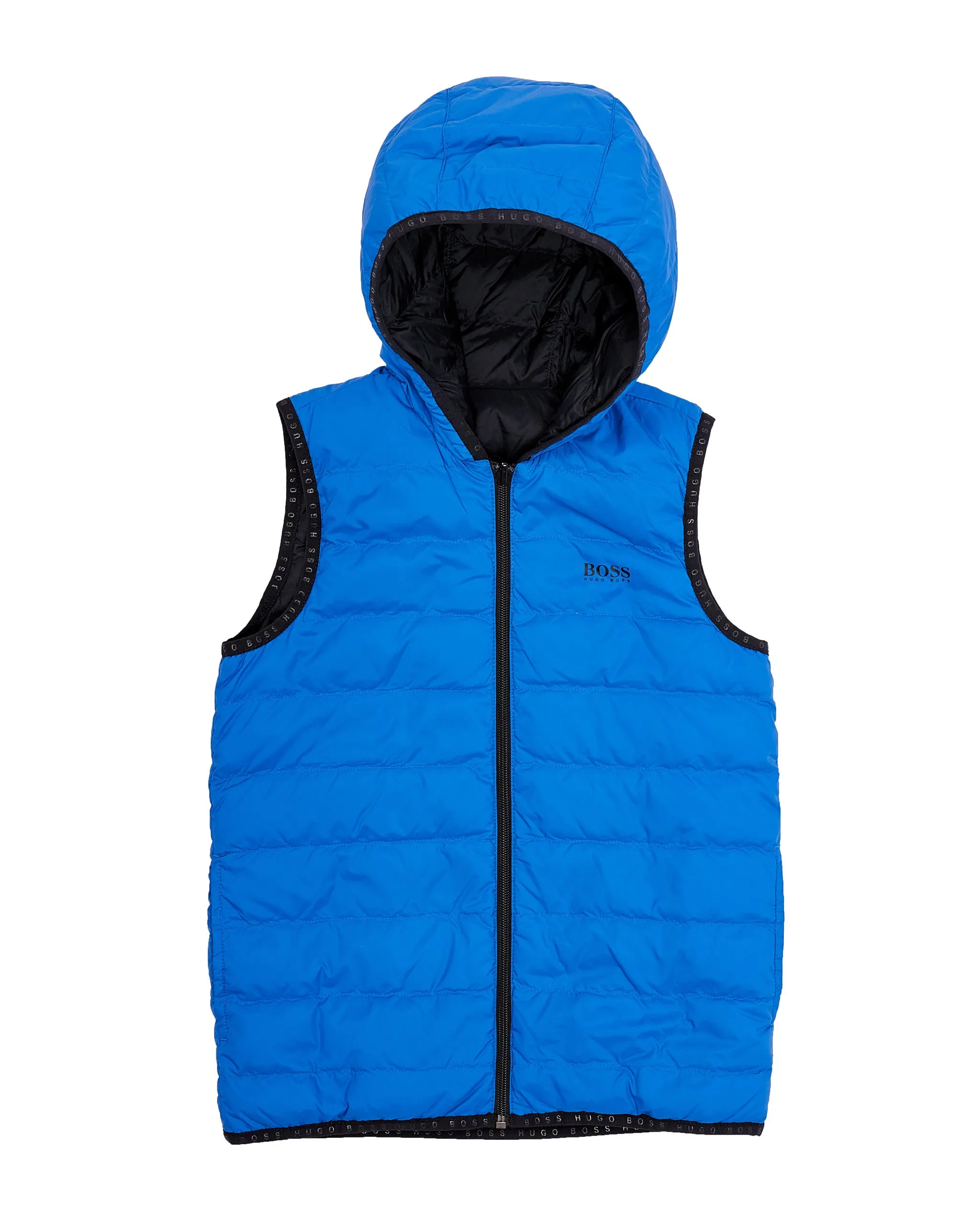 ROPA PARA NIOS - CHALECO DOUDUNE AZUL HUGO BOSS KIDS