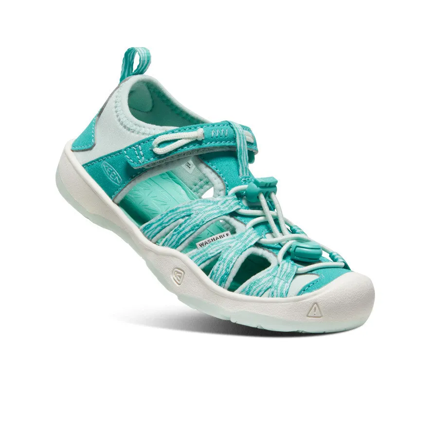 Waterfall/Blue Glass Moxie Sandal for Little Kids