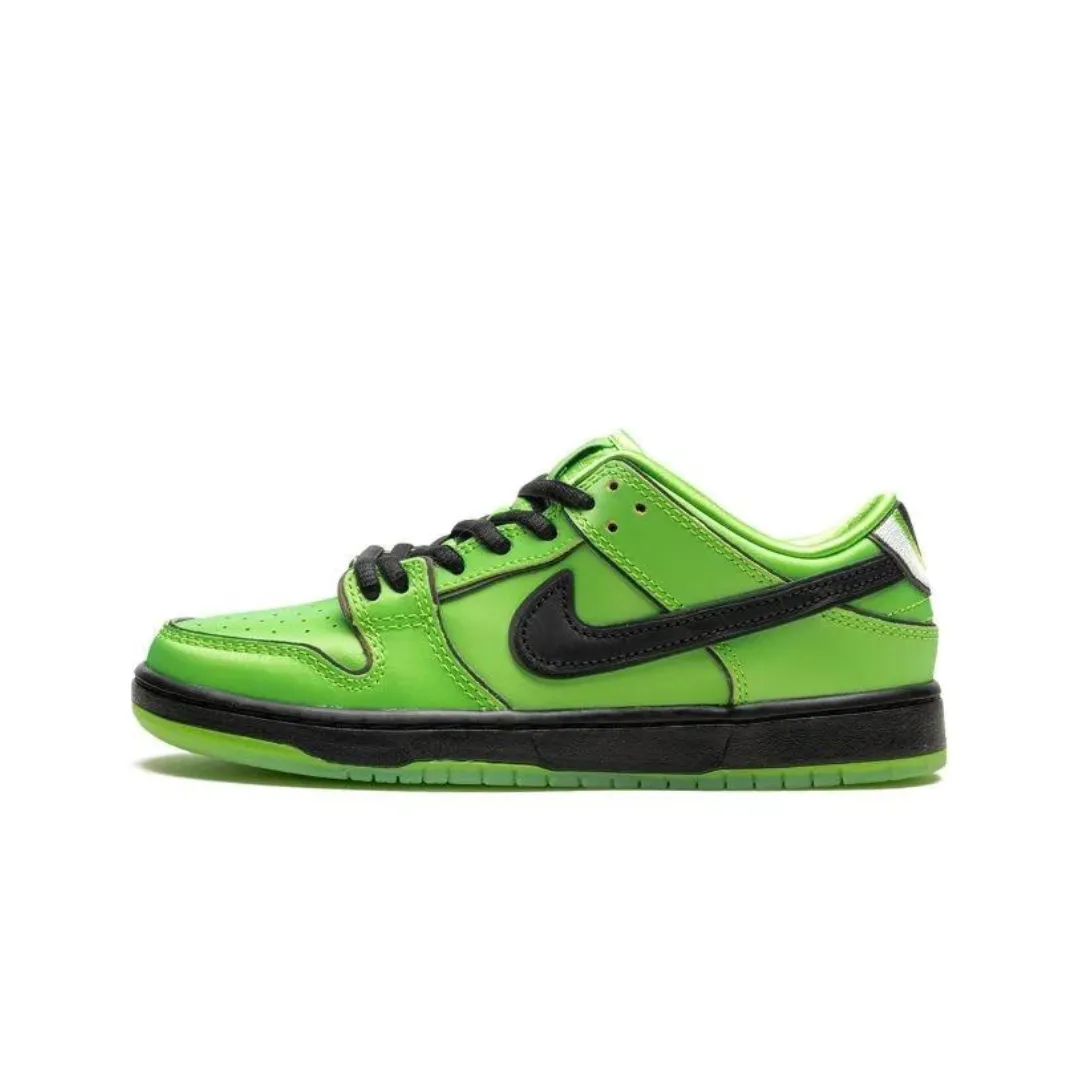 SB Dunk Low The Powerpuff Girls Buttercup Sneakers (Preschool Kids)