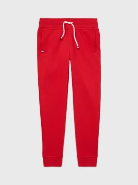 Seated Fit Solid Sweatpant (Kids) - Blush Red