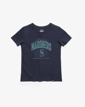 Kids Seattle Mariners '47 Franklin Cooperstown Double Header Tee,