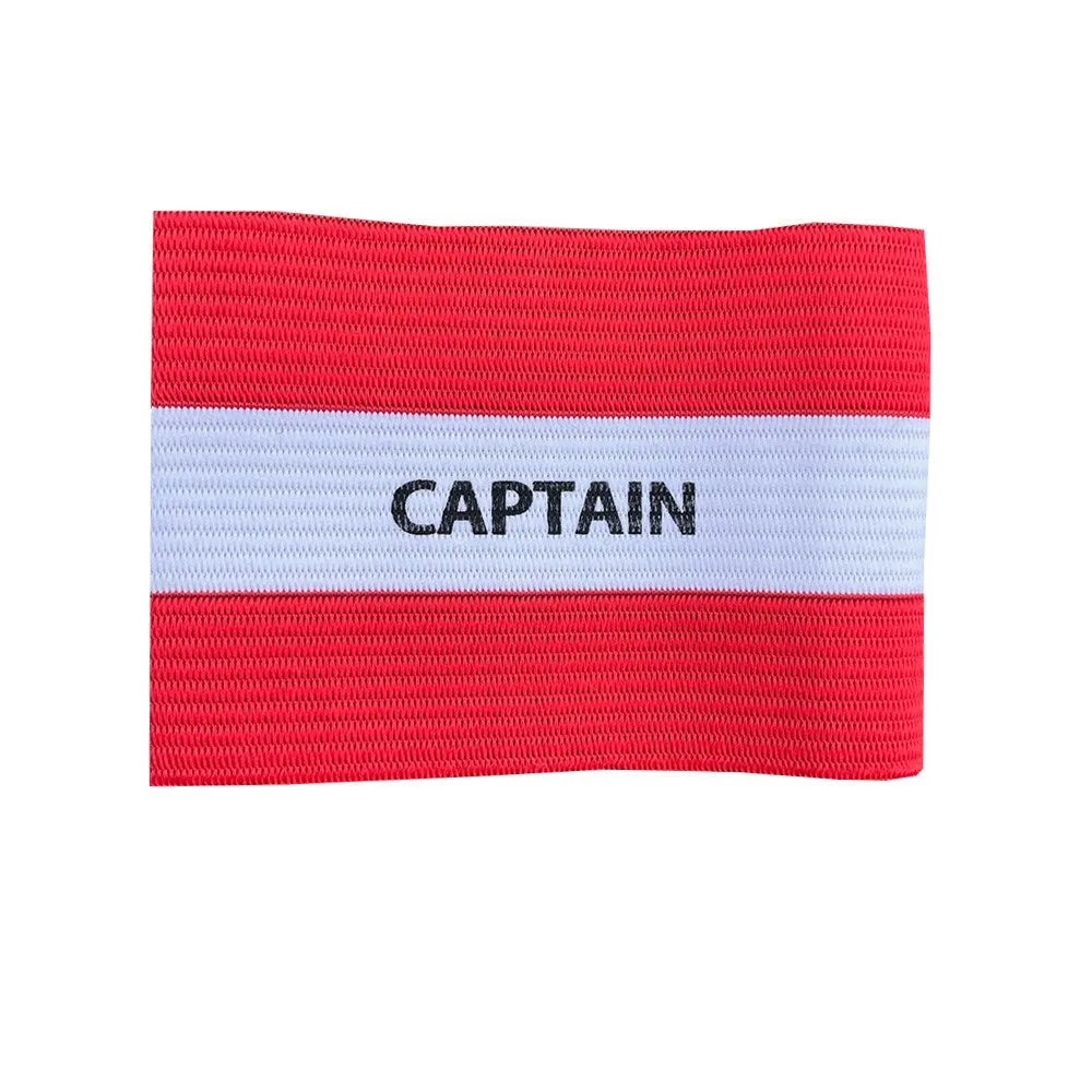 Senior Captain Armband - Red Striped