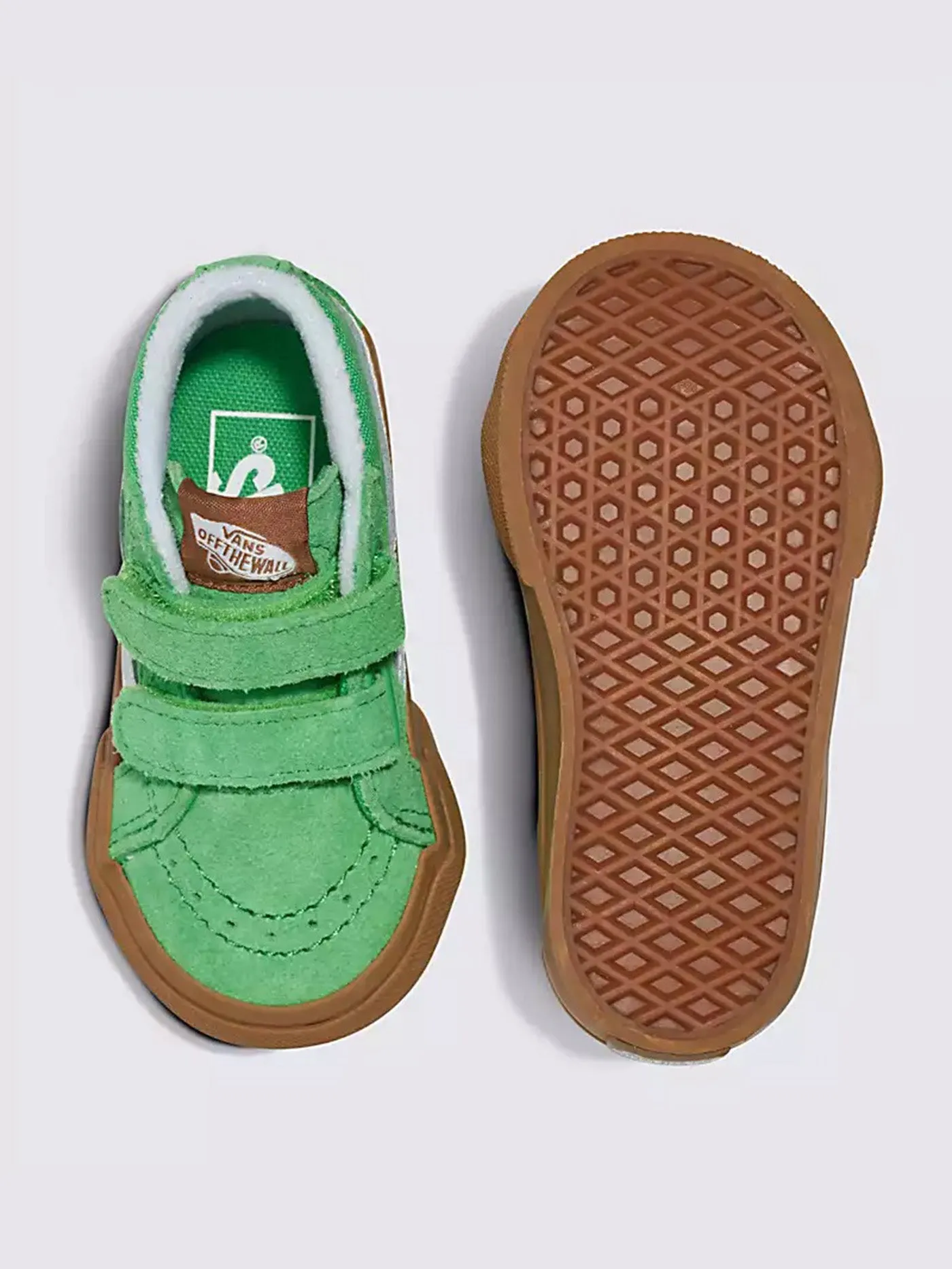 SK8-Mid Reissue V Kids Shoes in Gum Green