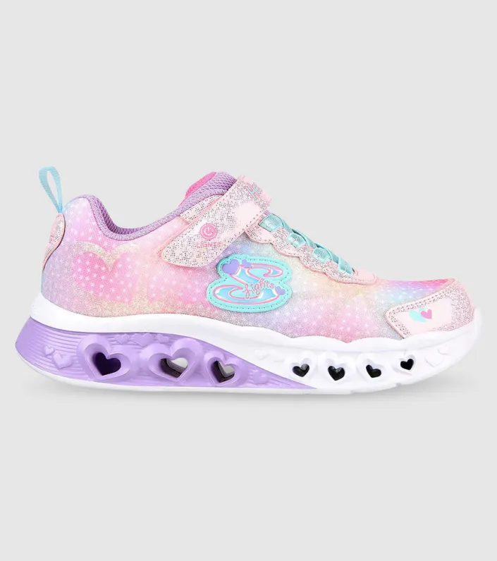 Skechers Kids' Flutter Heart Lights Trainers