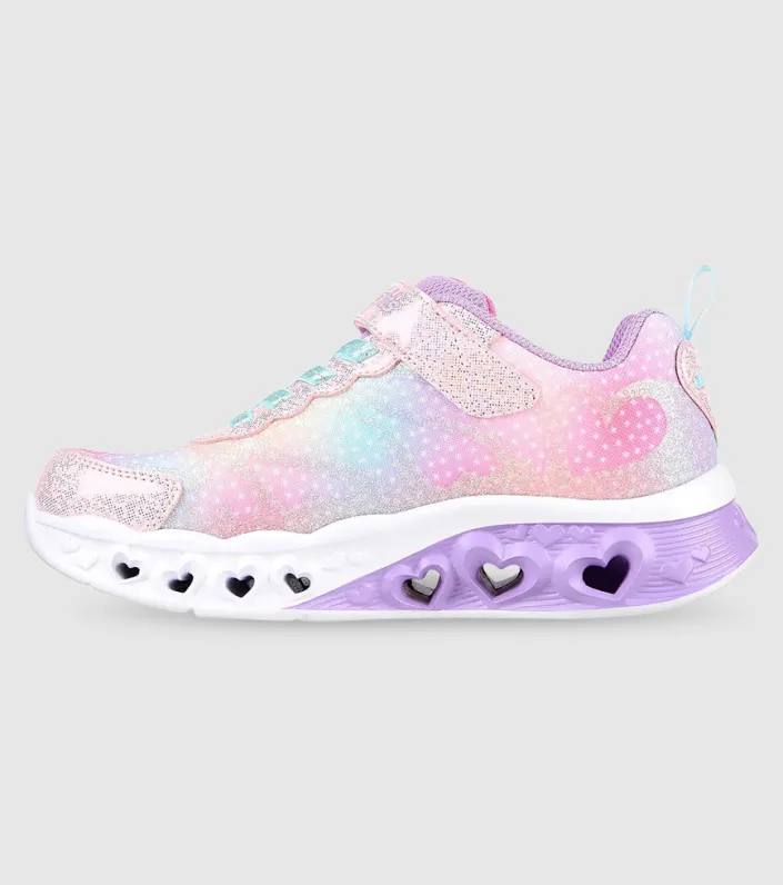 Skechers Kids' Flutter Heart Lights Trainers