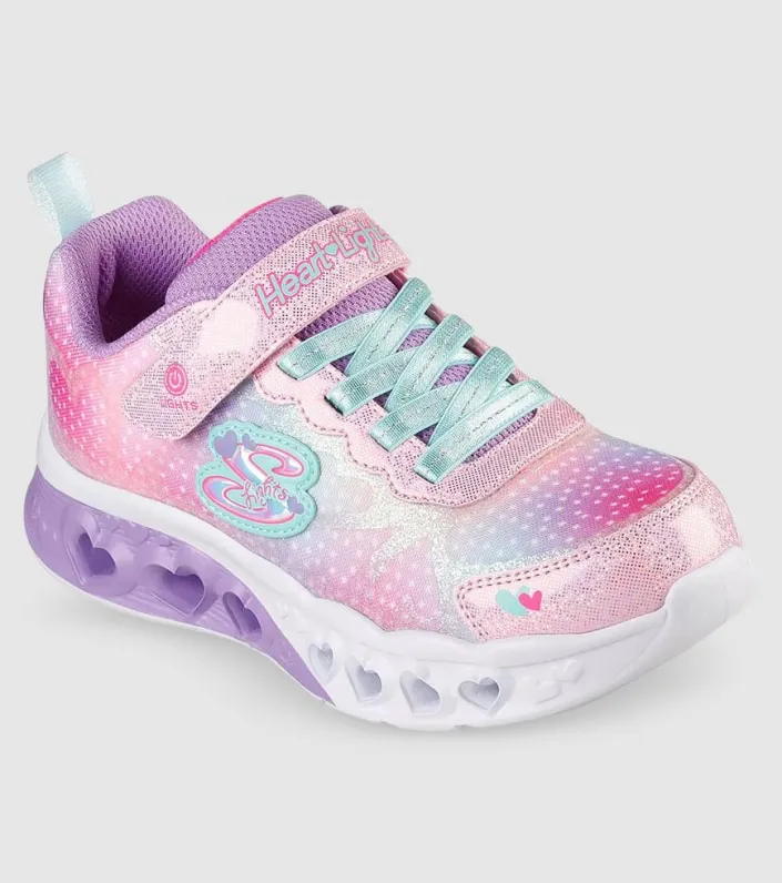 Skechers Kids' Flutter Heart Lights Trainers