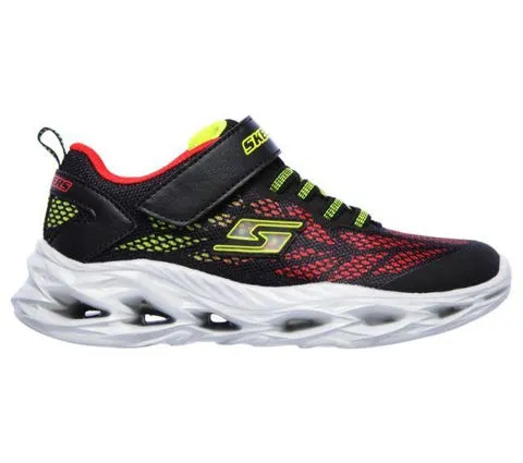 Skechers KIDS S LIGHT: VORTEX-FLASH Black/Red