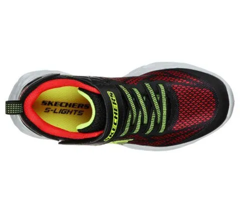 Skechers KIDS S LIGHT: VORTEX-FLASH Black/Red