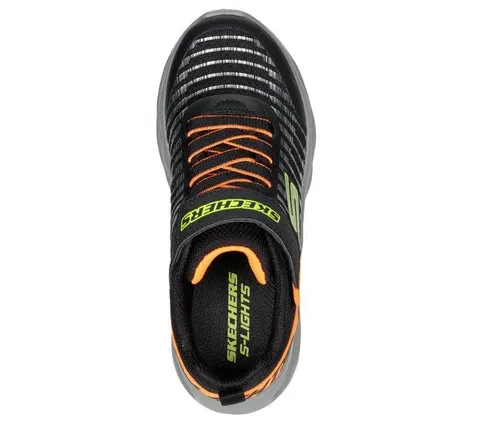 Skechers KIDS TWISTY BRIGHTS - NOVLO Black/Orange