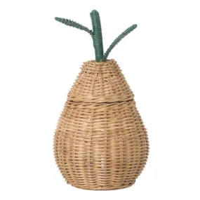 Kids Small Braided Storage Basket Pear Ferm Living