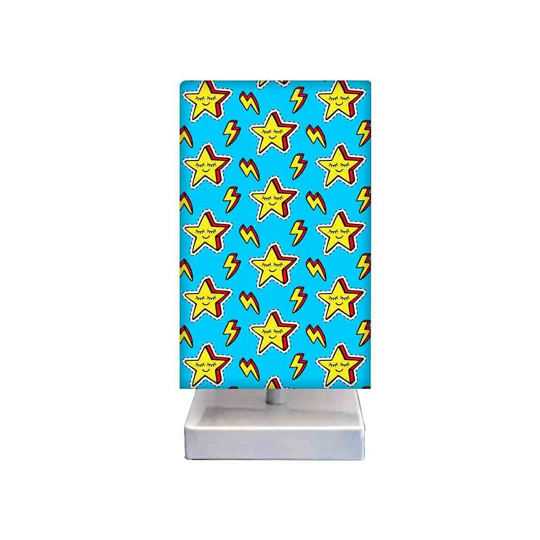 Smiling Star Cute Table Lamps for Kids Room