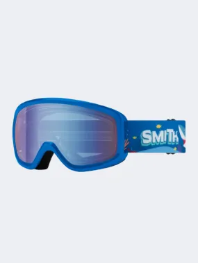 Smith Snowday Kids Skiing Goggles Cobalt Shark Blue