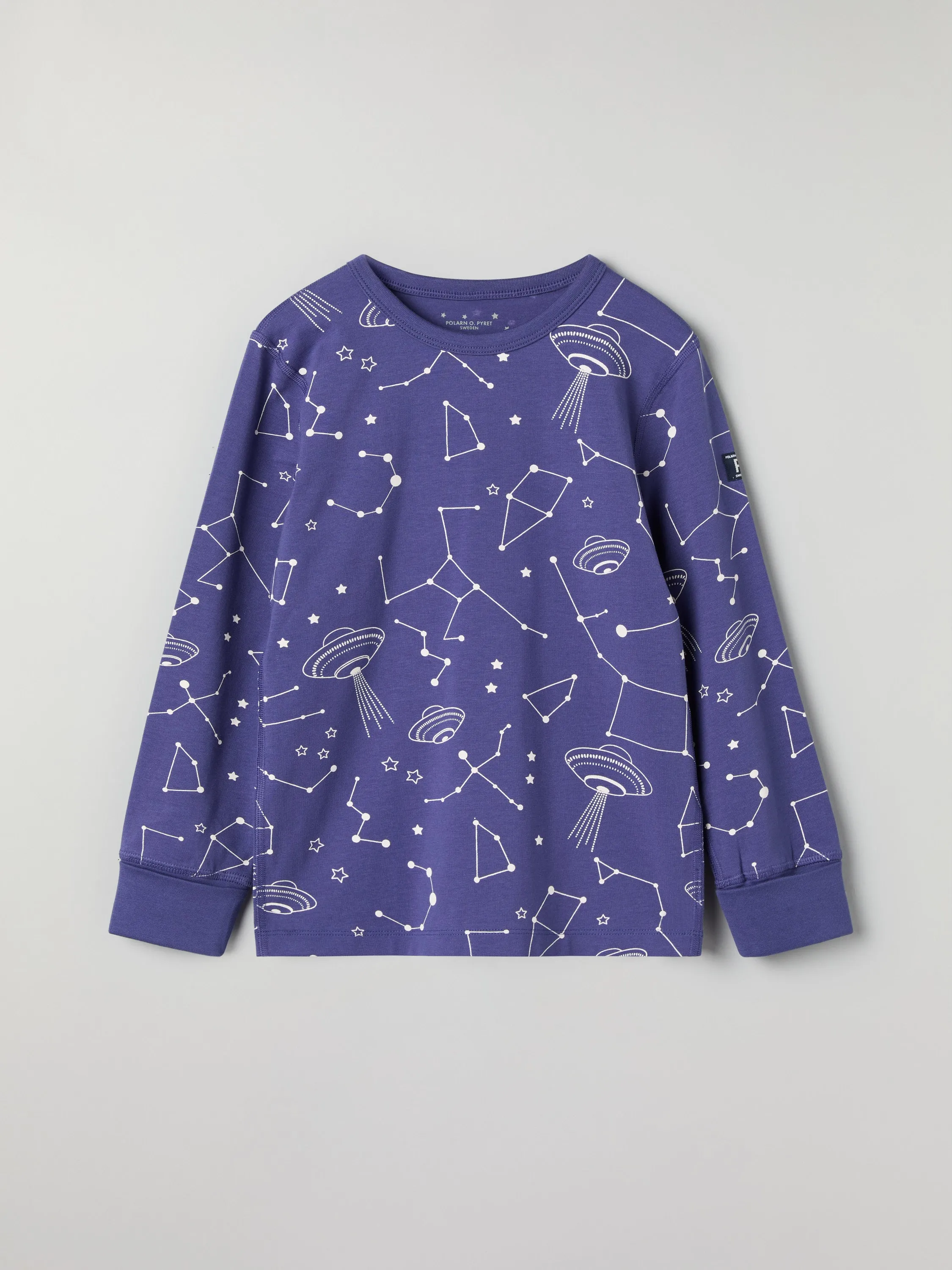 Space Print Kids Pyjamas