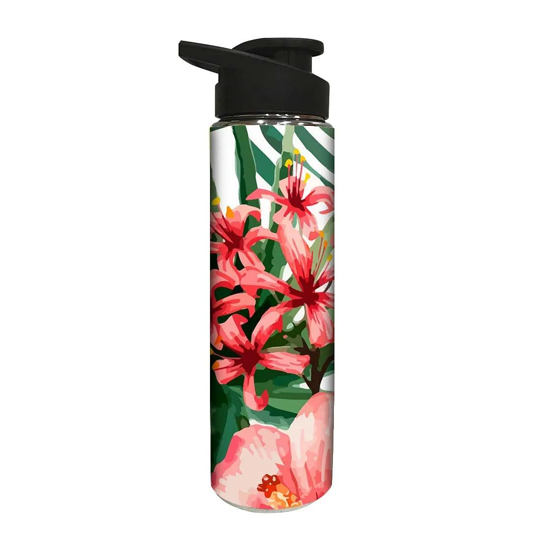 Stainless Steel Drink Bottles for Kids - Hibiscus