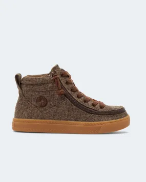 Street High Top (Kids) - Brown Jersey