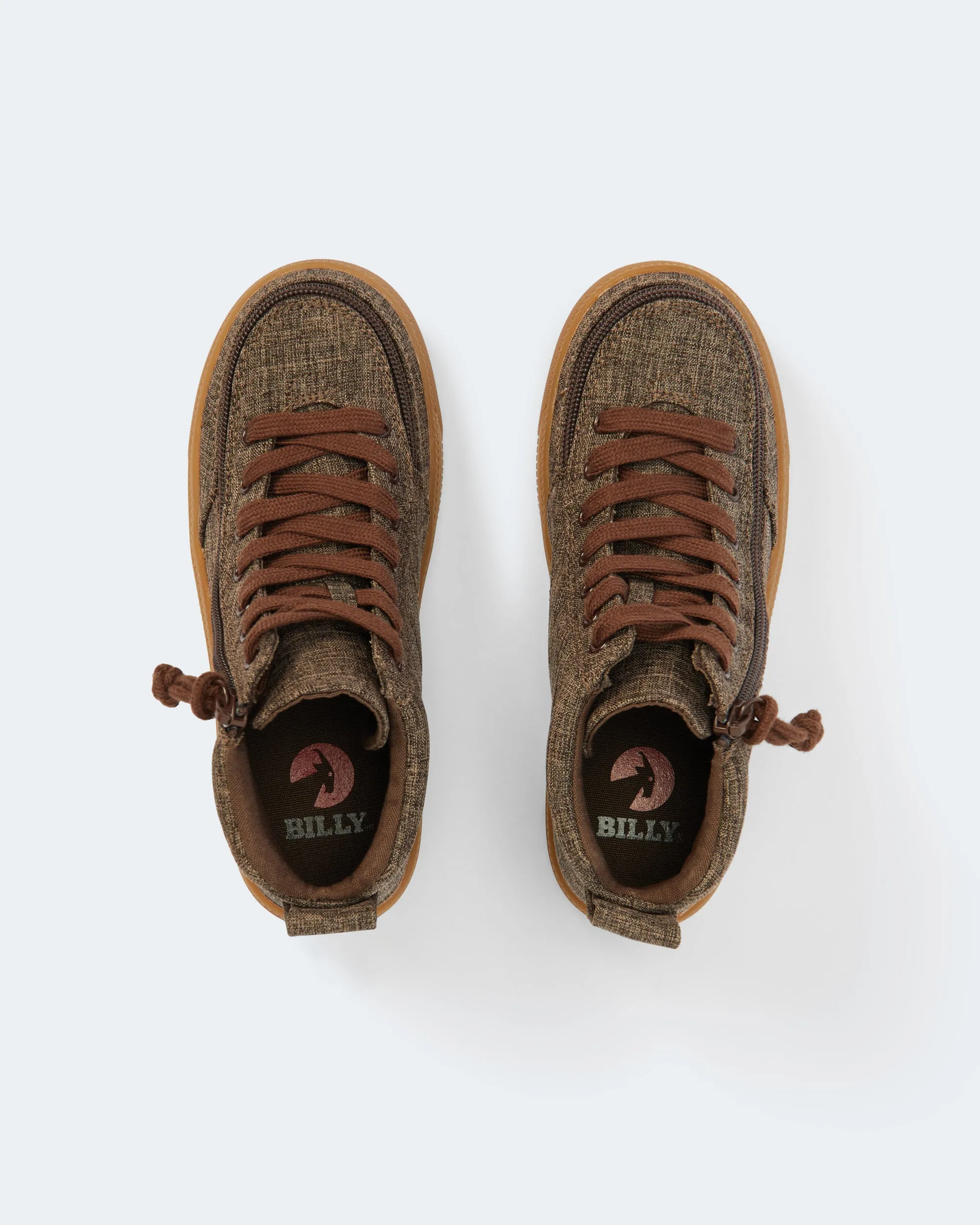 Street High Top (Kids) - Brown Jersey