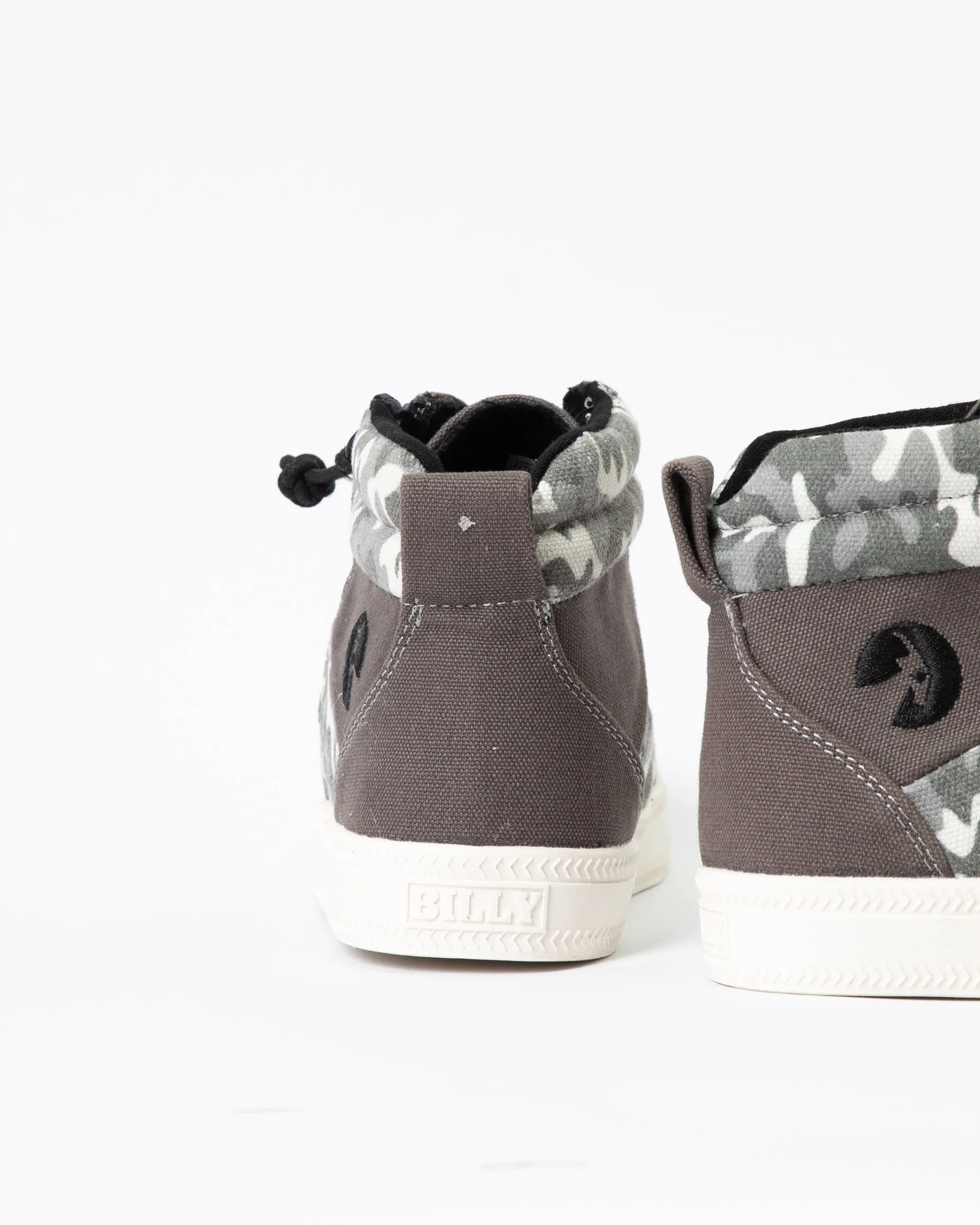 Street High Top (Kids) - Grey Camo